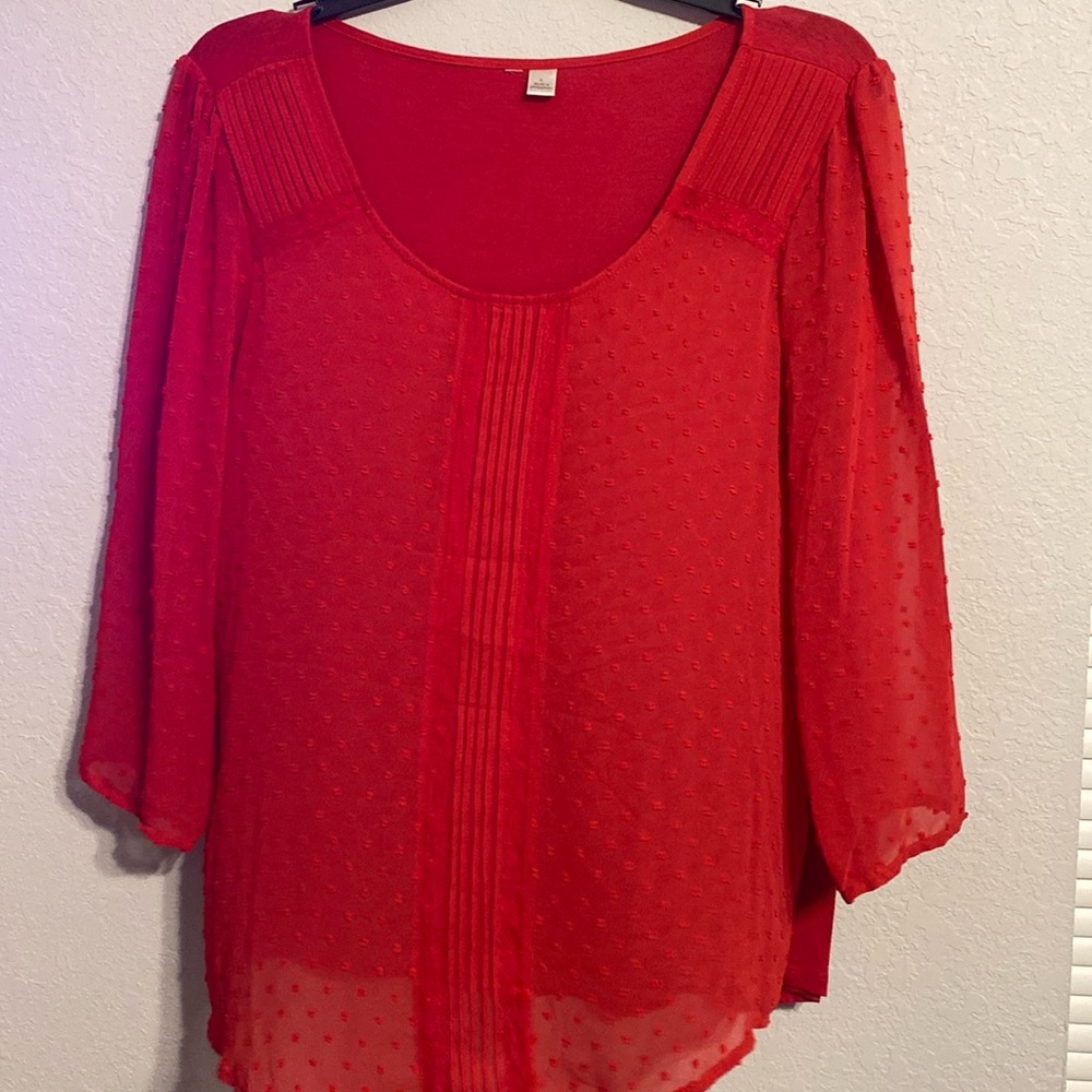 Red Blouse